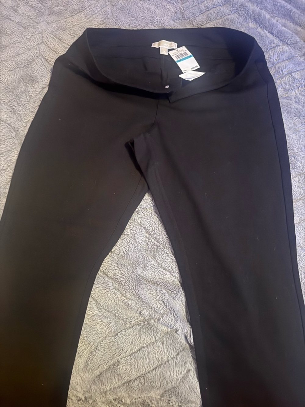 Michael Kors Black Ponte Pull-On Pants